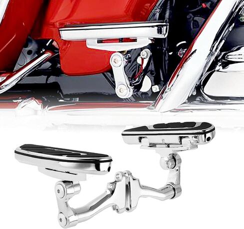TCMT الخلفية ركاب تدفق الهواء لوحة الأرض لوحات الأرض+مركبات مجموعة مناسبة ل Harley Touring Cvo Road Road Street Road Electra Glide flhtc fltr flhtcu flhr flhrc flhrs flhtctcutg flhtk 1993-202333331023 in Kuwait