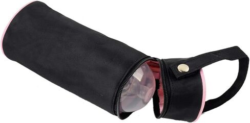 حقيبة حمل الحفاضات من KZNI - حقيبة حفاضات لحمل حفاضات الأطفال للأمهات للجنسين، منظم حقيبة الحفاضات ذات سعة كبيرة من القماش وحقيبة الشاطئ (وردي) in Kuwait