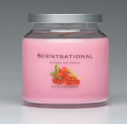 Scentsational Soaps & Candles "Pumpkin Spice" Natural Soy Candle w/Lid 19 Oz in Saudi Arabia