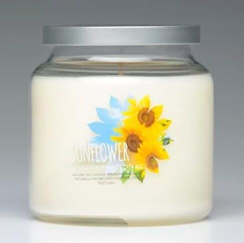 Scentsational Soaps & Candles "Pumpkin Spice" Natural Soy Candle w/Lid 19 Oz in Saudi Arabia