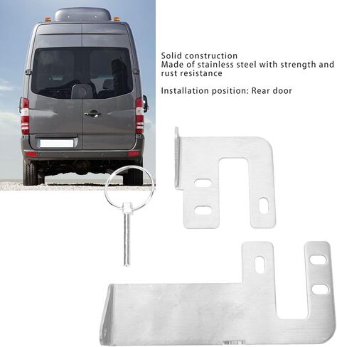 السطو على الباب الخلفي ، كسر قفل الباب الخلفي في مجموعة ، جهاز مضاد للسرقة من الفولاذ المقاوم للصدأ ، استبدال قفل الوخز الخلفي لخط العداء W906 2006-2018 in Kuwait