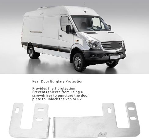 السطو على الباب الخلفي ، كسر قفل الباب الخلفي في مجموعة ، جهاز مضاد للسرقة من الفولاذ المقاوم للصدأ ، استبدال قفل الوخز الخلفي لخط العداء W906 2006-2018 in Kuwait