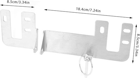 السطو على الباب الخلفي ، كسر قفل الباب الخلفي في مجموعة ، جهاز مضاد للسرقة من الفولاذ المقاوم للصدأ ، استبدال قفل الوخز الخلفي لخط العداء W906 2006-2018 in Kuwait