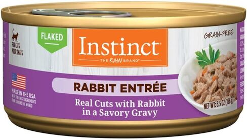 Instinct Flaked Lamb Entrée Wet Cat Food - 5.5 Ounces, 12 Pack in Saudi Arabia