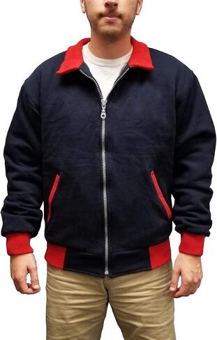 Mr. Plow Jacket - Homer Costume Everyday Wear Coat - تلفزيون هدية - إزالة الثلج - قاذفة شتوية بحرية زرقاء in Kuwait