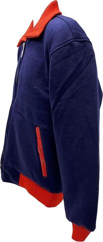 Mr. Plow Jacket - Homer Costume Everyday Wear Coat - تلفزيون هدية - إزالة الثلج - قاذفة شتوية بحرية زرقاء in Kuwait