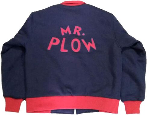 Mr. Plow Jacket - Homer Costume Everyday Wear Coat - تلفزيون هدية - إزالة الثلج - قاذفة شتوية بحرية زرقاء in Kuwait