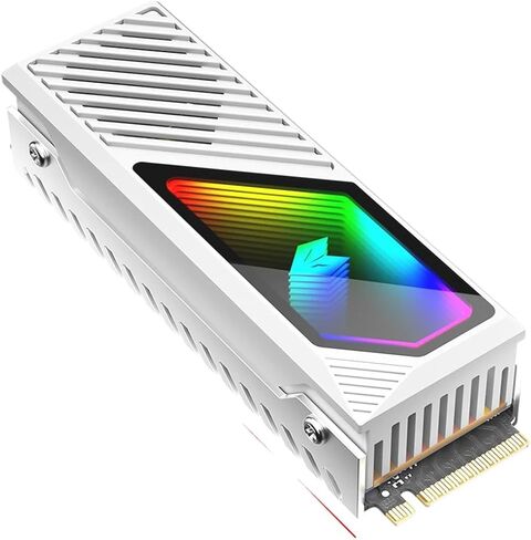 أبيض | 5V 3 PIN ARGB DRIVE DRIVE RISHINK M.2 2280 SSD CHALIATIAR M.2 M.2 in Kuwait