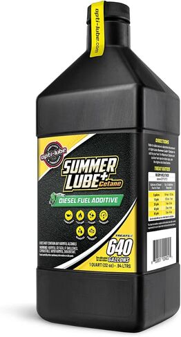 Opti-Lube Summer+ Formula Additive Diesel Fuel Additive: كل ربع ربع يتولى يعالج ما يصل إلى 640 جالون من وقود الديزل (1 لتر (يعامل 640 جالون)) in Saudi Arabia