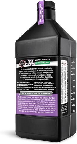 Opti-Lube XL Xtreme Lubricant Diesel Fuel Additive: Each Quart Treats up to 320 Gallons (1 Quart (Treats 320 Gallons)) in Saudi Arabia