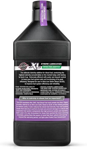 Opti-Lube XL Xtreme Lubricant Diesel Fuel Additive: Each Quart Treats up to 320 Gallons (1 Quart (Treats 320 Gallons)) in Saudi Arabia