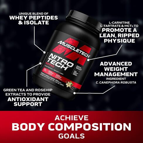 MuscleTech BCAA Powder for Men & Women, Strawberry Watermelon - Amino Acids Nutritional Supplement with Electrolytes for Energy, Muscle Gain & Recovery - Sugar-Free Gym Pre-Workout - 40 Servings in Kuwait