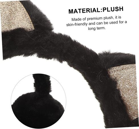 SAFIGLE Lovely Cat Ear Earmuffs for Plush Ear Warmer with Adorable Cat Ears for Winter Outdoor Activities Compact for Easy Storage Skin Friendly Material Winter in Saudi Arabia