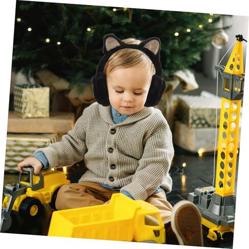 SAFIGLE Lovely Cat Ear Earmuffs for Plush Ear Warmer with Adorable Cat Ears for Winter Outdoor Activities Compact for Easy Storage Skin Friendly Material Winter in Saudi Arabia