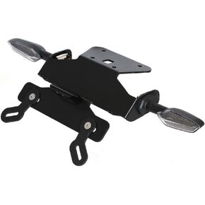 License Plate Holder LED Rear Turn Signal Light Fender Eliminator, Tail Tidy Fit for Ninja300 EX300 2013-2020 / Ninja250 ZX250 2013-2017 Z250 2013-2018 / Z300 2015-2018 (Smoke) in Kuwait