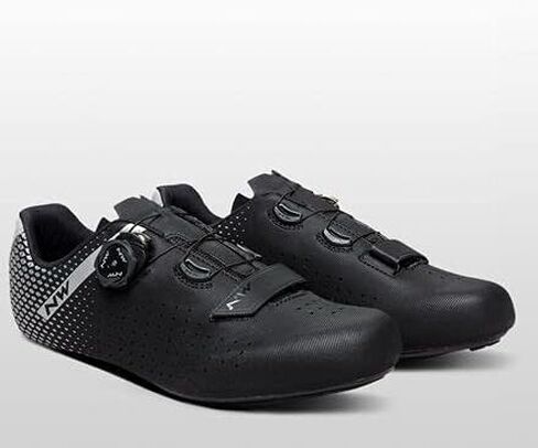 حذاء Core Plus 2 Cycling - Men Black/Silver ، 41.0 in Saudi Arabia