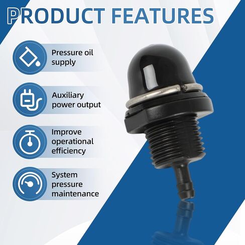 1 PCS 895124 FUEL PUMP FRIMING متوافق مع الزئبق 8hp 9.9hp 10hp 15hp 20hp Carb 4 Stroke 2005 2006 2007 2008 in Kuwait