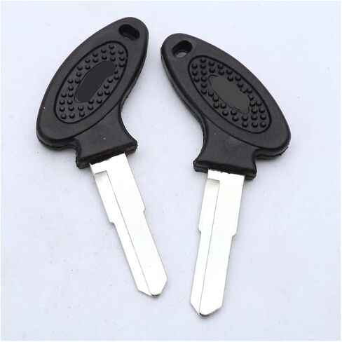 حزمة من 2pcs مفتاح فارغة يمين يمين مفاتيح بليد متوافقة مع دراجة نارية الدراجات النارية ATV GY6 (Blad اليمنى) in Saudi Arabia