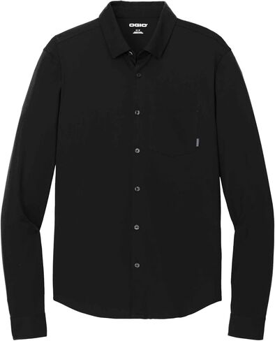 OGIO Unisex Extend Long Sleeve Button Up | Collared Work Shirt for Men & Women, Knitted Polo Shirt in Saudi Arabia