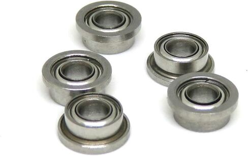 1pcs SFR168 ZZ Hybrid Ceramic Flange Bearing 6.35x9.525x3.175 SFR168C ZZ FR168ZZ Flanged Ceramic Bearing 1/4 x 3/8 x 1/8 inch(SFR133C-ZZ) in Saudi Arabia