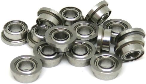 1pcs SFR168 ZZ Hybrid Ceramic Flange Bearing 6.35x9.525x3.175 SFR168C ZZ FR168ZZ Flanged Ceramic Bearing 1/4 x 3/8 x 1/8 inch(SFR133C-ZZ) in Saudi Arabia