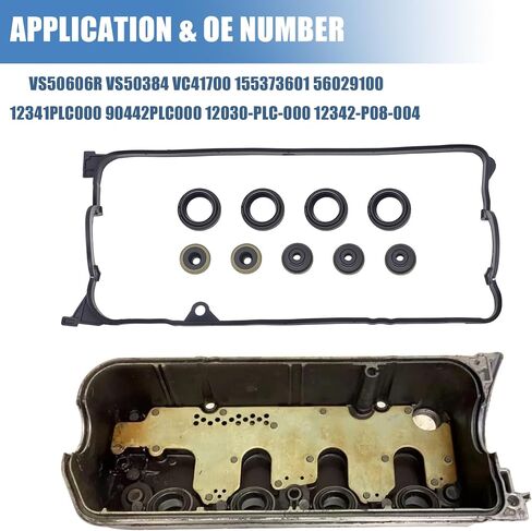 VS50606R VS50384 VC41700 155373601 56029100 12341PLC000 90442PLC000 12030-PLC-000 مجموعة غلاف صمام المحرك المتوافقة مع مجموعة Honda Civic Special Edition REERB SI in Saudi Arabia