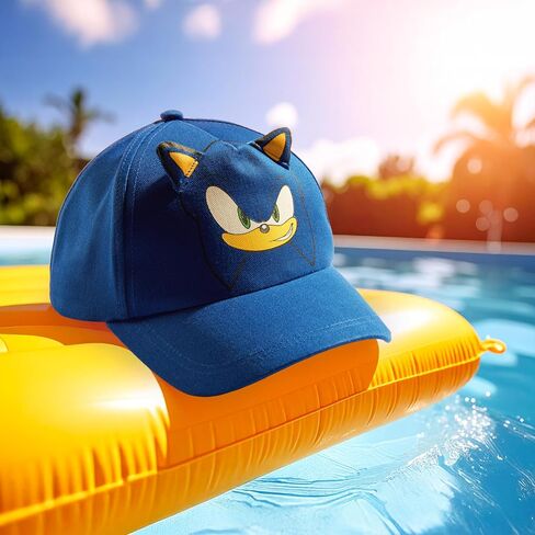 Sonic the Hedgehog Boys Baseball Cap Kids Sun Hat for Summer Beach Play Outdoor Play Cotton Ball Cap Homts for Boys in Saudi Arabia