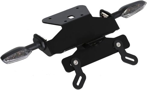 حامل لوحة الترخيص LED LED LED LED Signal Light Fender Eliminator ، Tail Tidy Fit for Ninja300 EX300 2013-2020 / Ninja250 ZX250 2013-2017 Z250 2013-2018 / Z300 2015-2018 (Smoke) in Kuwait