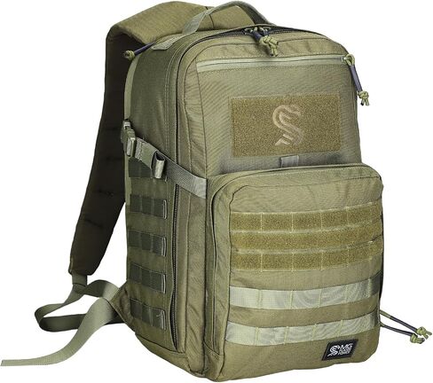 Military Tactical Backpack for Men, Molle Army Rucksack Assault Pack, Bug Out Bag, Laptop Compartment, 24L in Saudi Arabia