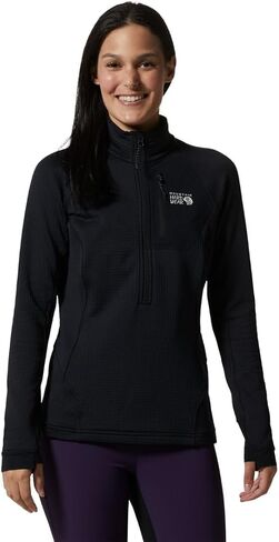 Mountain Hardwear Women's Polartec Power Grid Half Zip Jacket in Saudi Arabia