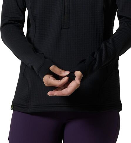 Mountain Hardwear Women's Polartec Power Grid Half Zip Jacket in Saudi Arabia