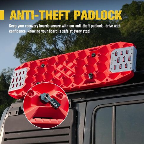 BUNKER INDUST Gen 7th Traction Boards with Mounting Kit + Side Mount for Roof Platform Rack in Saudi Arabia
