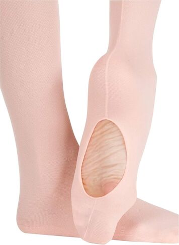 Body Wrappers Adult TotalSTRETCH Mesh Seamed Convertible Tights A45 in Saudi Arabia