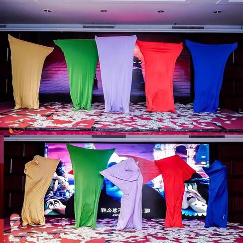 It is a Halloween Annual Meeting Campus Performance Props,Elastic Sensory Stockings Dance Dress,Sensory Body Sock for Autism Kids Adults (Dark Blue, Height(66-73)) in Kuwait