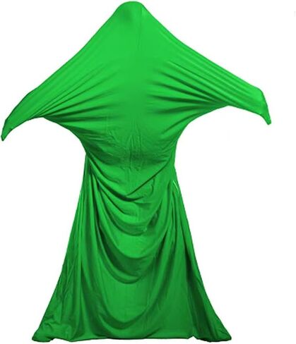 It is a Halloween Annual Meeting Campus Performance Props,Elastic Sensory Stockings Dance Dress,Sensory Body Sock for Autism Kids Adults (Dark Blue, Height(66-73)) in Kuwait