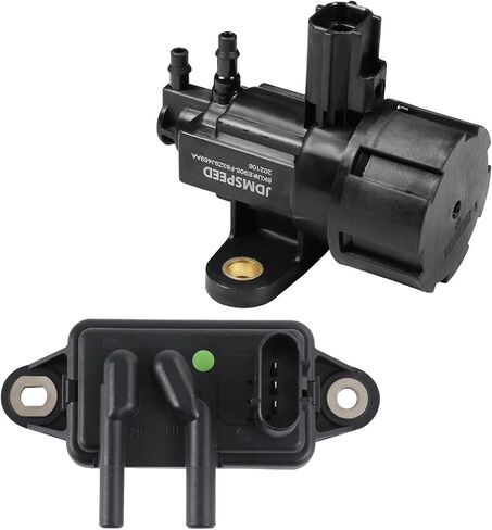 EGR Pressure Feedback Sensor DPFE15 + EGR vacuum solenoid valve vs63 Replacement for Ford F-150 E-150,E-250,Explorer,Ranger,Escape,Mustang,Lincoln Town Car,Mercury Cougar,F77Z9J460AB, F77Z9J460AB in Saudi Arabia