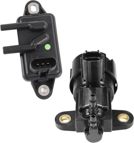 EGR Pressure Feedback Sensor DPFE15 + EGR vacuum solenoid valve vs63 Replacement for Ford F-150 E-150,E-250,Explorer,Ranger,Escape,Mustang,Lincoln Town Car,Mercury Cougar,F77Z9J460AB, F77Z9J460AB in Saudi Arabia