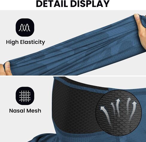 Cooling Balaclava Face Mask with Breathable Holes Sun Protection Full Face Mask for Men Women Fishing Cycling&Outdoor Work in Saudi Arabia