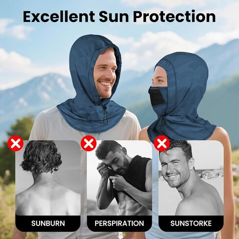 Cooling Balaclava Face Mask with Breathable Holes Sun Protection Full Face Mask for Men Women Fishing Cycling&Outdoor Work in Saudi Arabia