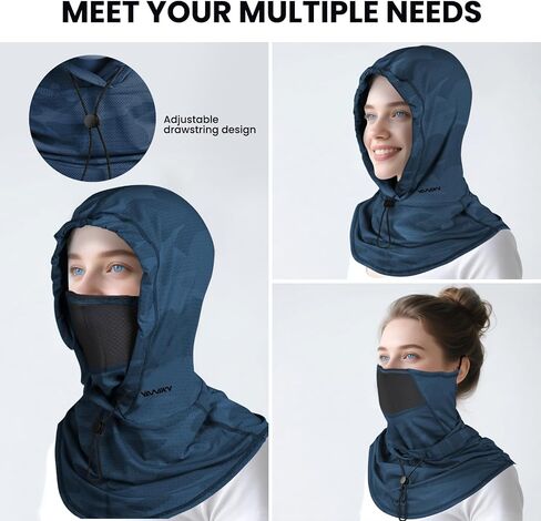 Cooling Balaclava Face Mask with Breathable Holes Sun Protection Full Face Mask for Men Women Fishing Cycling&Outdoor Work in Saudi Arabia