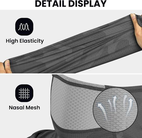 Cooling Balaclava Face Mask with Breathable Holes Sun Protection Full Face Mask for Men Women Fishing Cycling&Outdoor Work in Saudi Arabia