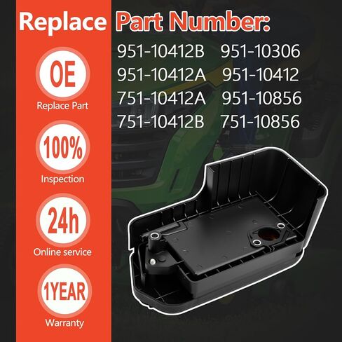 طقم الإسكان Culmkari Air Cleaner Fit لـ SC ES CSV050 CC98M CC94M CC99M يحل محل 951-10306 951-10412 951-10856 951-10412B in Kuwait