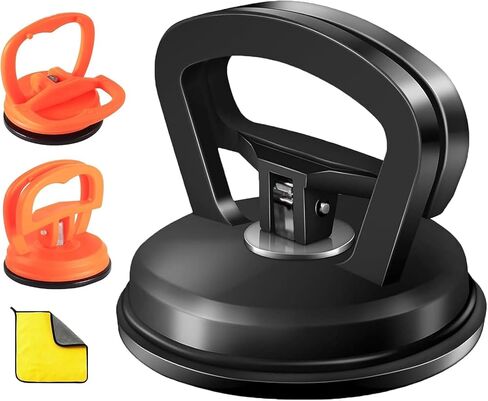 3 عبوة أدوات مزيل Car Dent للسيارة ، مجموعة Car Dent Puller Kit Auto Body Dent ، كوب الشفط لمجموعة إصلاح Car Dent ، أدوات إزالة جسم Dent Car Dent (Black+Orange) in Saudi Arabia