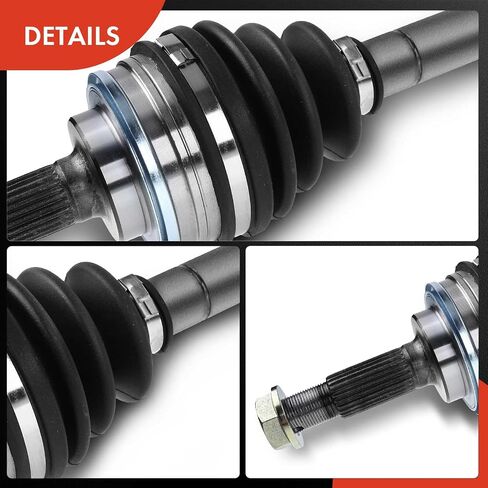 مجموعة عمود المحور A-Premium CV متوافقة مع Toyota Paseo 1992-1998، Tercel 1989-1999، L4 1.5L، جانب السائق الأيسر الأمامي، استبدال # 4342016060، 4342016101 in Saudi Arabia