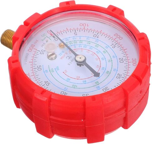 Amosfun Air Conditioning Tool Set High Pressure Gauge Kit for Automotive Systems Compact Design for Efficient Recharge and Precise Pressure Measurements in Kuwait