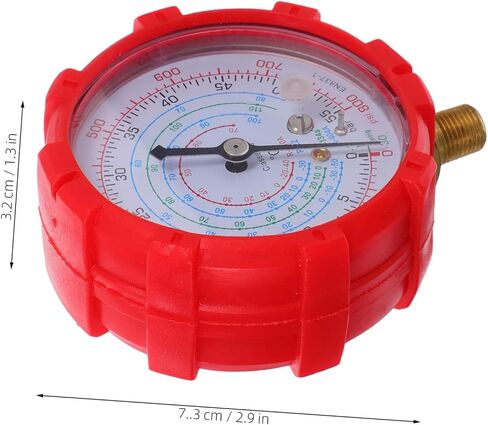 Amosfun Air Conditioning Tool Set High Pressure Gauge Kit for Automotive Systems Compact Design for Efficient Recharge and Precise Pressure Measurements in Kuwait