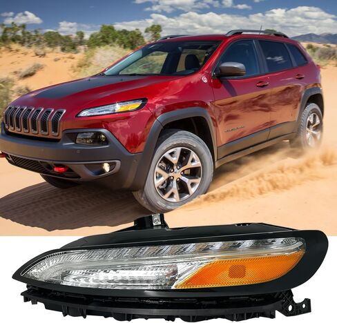 LH LED DRIVER SIDE LED LED PUMPER LIDE LIGHT LIGHT RUNTY RUNTERN ANDREMBLY متوافق مع 2014 2015 2015 2017 2017 in Kuwait