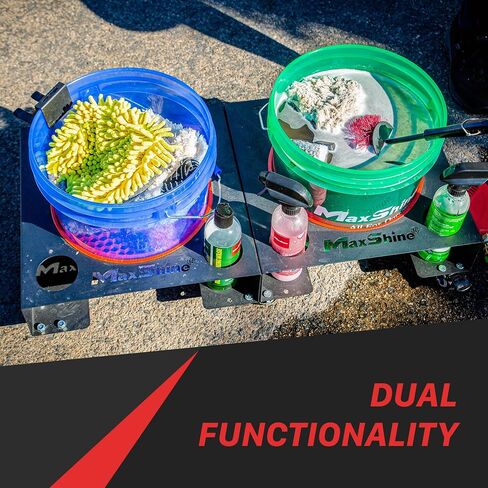 Maxshine Universal Sand Sand Bucket Sand Filter - 12 "مرشح دلو غسيل السيارة - مصيدة ترابية لدلو 3-5 جالون - تحافظ على الحطام أدناه لمنع علامات الدوامة - تفاصيل السيارات - الأخضر in Kuwait