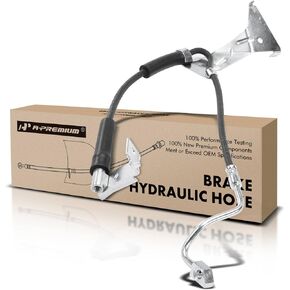 A-Premium Front Driver Brake Hydraulic Hose Compatible with Ford Models - For F-250 Super Duty, For F-350 Super Duty, 2005 2006 2007, 4WD - Replace# 6C3Z2078BA