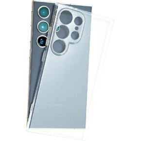 ComfyTrendss Designed for Galaxy S24 Ultra Case (2024), [Non-Yellowing][Camera Protection]- Crystal Clear (S24 Ultra)